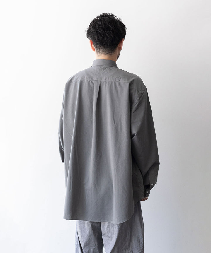 【KANEMASA PHIL.】カネマサのROYAL OX DRESS JERSEY SHIRT - GRAY 公式通販session福岡セレクトショップ