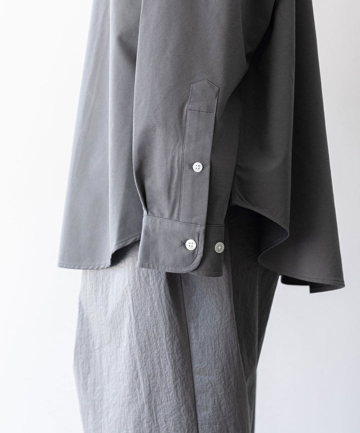 【KANEMASA PHIL.】カネマサのROYAL OX DRESS JERSEY SHIRT - GRAY 公式通販session福岡セレクトショップ