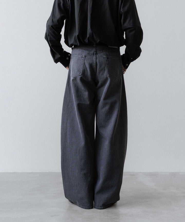 ssstein(シュタイン)のDEFORMATION WIDE DENIM JEANS - GREYの公式通販サイトsession福岡セレクトショップ