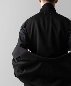 ssstein(シュタイン)のOVERSIZED LAYERED COMBINATION JACKET - BLACKの公式通販サイトsession福岡セレクトショップ