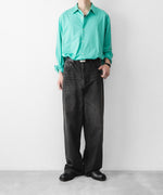 画像をギャラリービューアに読み込む, KANEMASA PHIL. カネマサフィル 46G MODEST SHIRTのTURQUOISE 公式通販サイトsession福岡セレクトショップ
