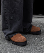 画像をギャラリービューアに読み込む, 【 SINE &amp; COSINE 】HANNES / MULE VIBRAM TWEETY - SUEDE COGNAC BROWN
