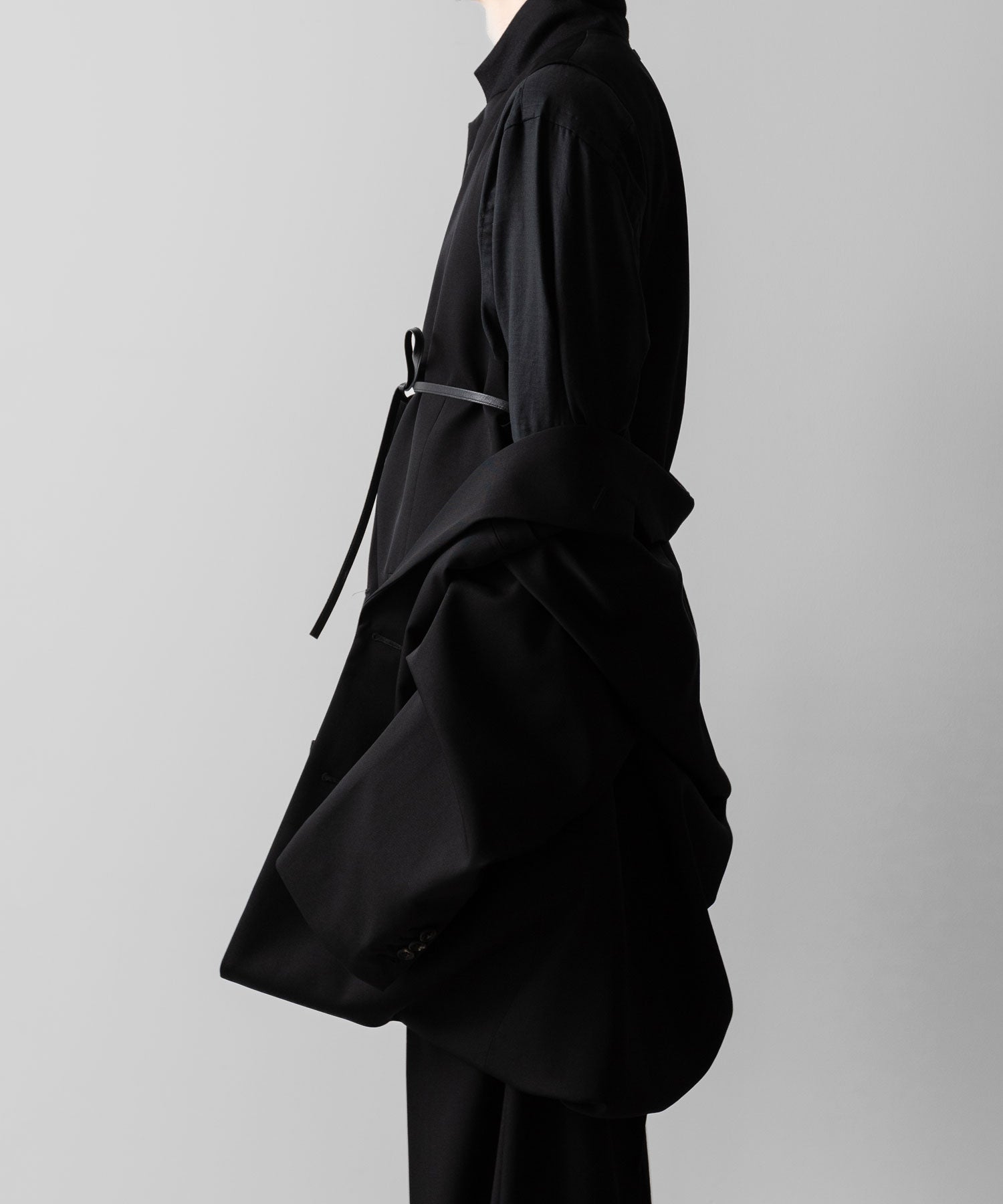 ssstein(シュタイン)のOVERSIZED LAYERED COMBINATION JACKET - BLACKの公式通販サイトsession福岡セレクトショップ