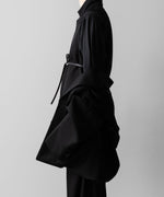 画像をギャラリービューアに読み込む, ssstein(シュタイン)のOVERSIZED LAYERED COMBINATION JACKET - BLACKの公式通販サイトsession福岡セレクトショップ
