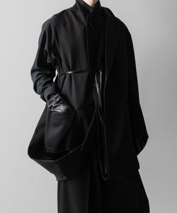 ssstein(シュタイン)のOVERSIZED LAYERED COMBINATION JACKET - BLACKの公式通販サイトsession福岡セレクトショップ