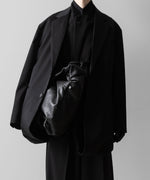 画像をギャラリービューアに読み込む, ssstein(シュタイン)のOVERSIZED LAYERED COMBINATION JACKET - BLACKの公式通販サイトsession福岡セレクトショップ
