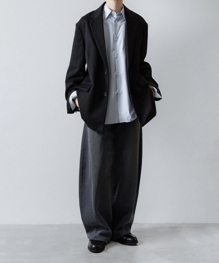 ssstein(シュタイン)のDEFORMATION WIDE DENIM JEANS - GREYの公式通販サイトsession福岡セレクトショップ