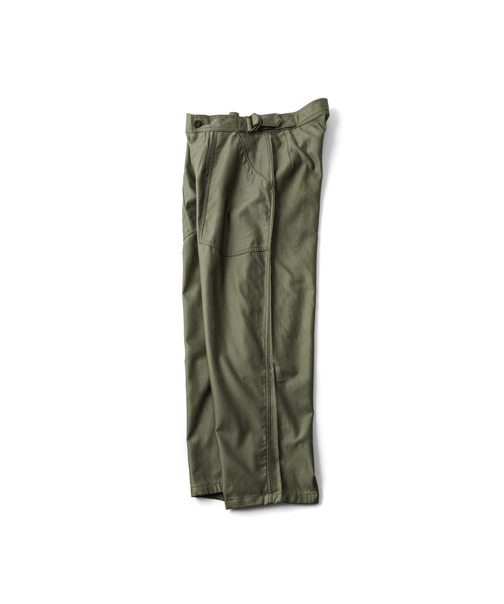 INTÉRIM インテリムGIZA BACK SATIN FRENCH AIR FORCE MECHANIC PANTSのOLIVE 公式通販サイトsession福岡セレクトショップ