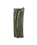 画像をギャラリービューアに読み込む, INTÉRIM インテリムGIZA BACK SATIN FRENCH AIR FORCE MECHANIC PANTSのOLIVE 公式通販サイトsession福岡セレクトショップ
