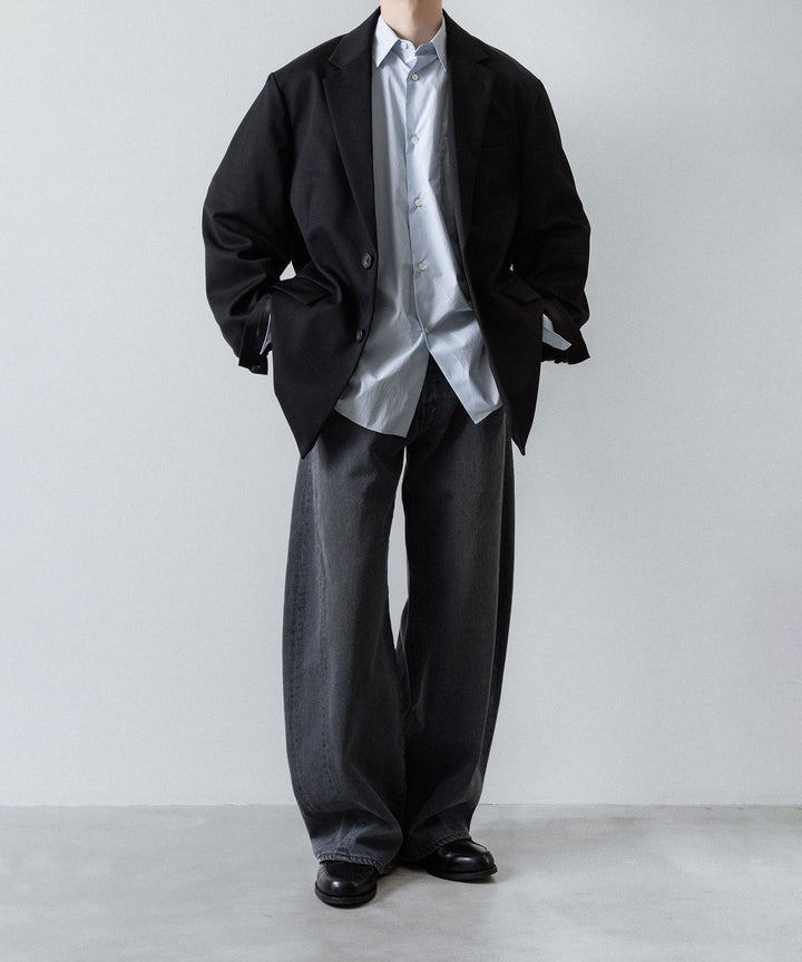 ssstein(シュタイン)のDEFORMATION WIDE DENIM JEANS - GREYの公式通販サイトsession福岡セレクトショップ