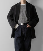 画像をギャラリービューアに読み込む, ssstein(シュタイン)のTWIST SEAM ECO DENIM JEANS - INDIGO(ONE WASH)の公式通販サイトsession福岡セレクトショップ
