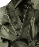 画像をギャラリービューアに読み込む, INTÉRIM インテリムGIZA BACK SATIN FRENCH AIR FORCE MECHANIC PANTSのOLIVE 公式通販サイトsession福岡セレクトショップ
