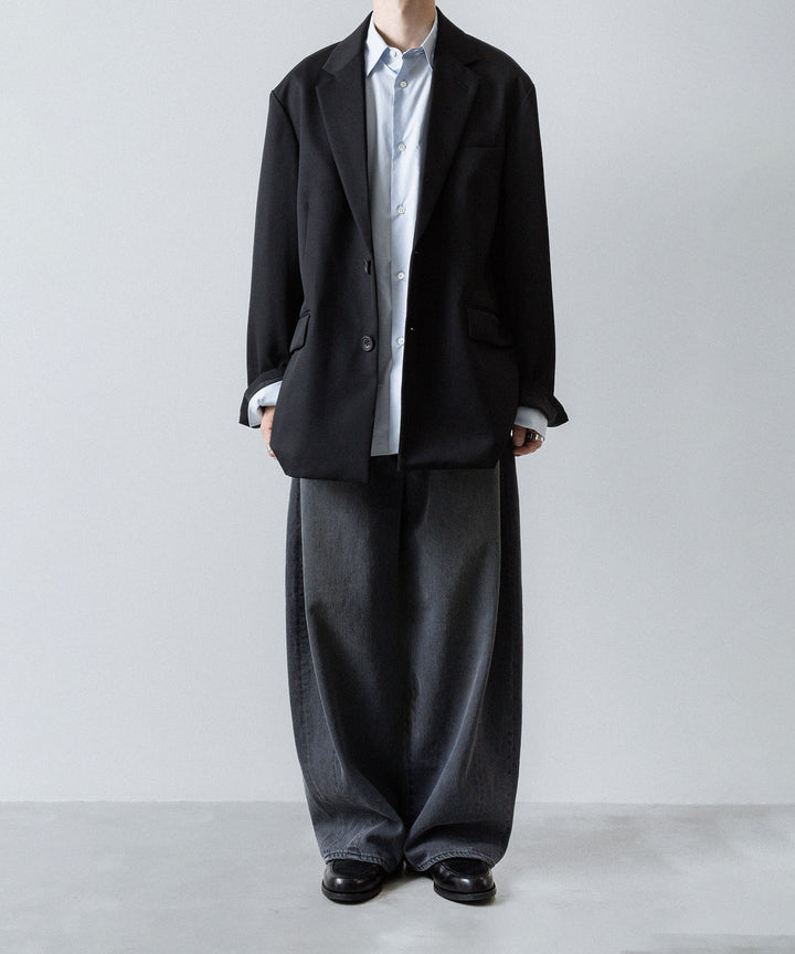 ssstein(シュタイン)のDEFORMATION WIDE DENIM JEANS - GREYの公式通販サイトsession福岡セレクトショップ