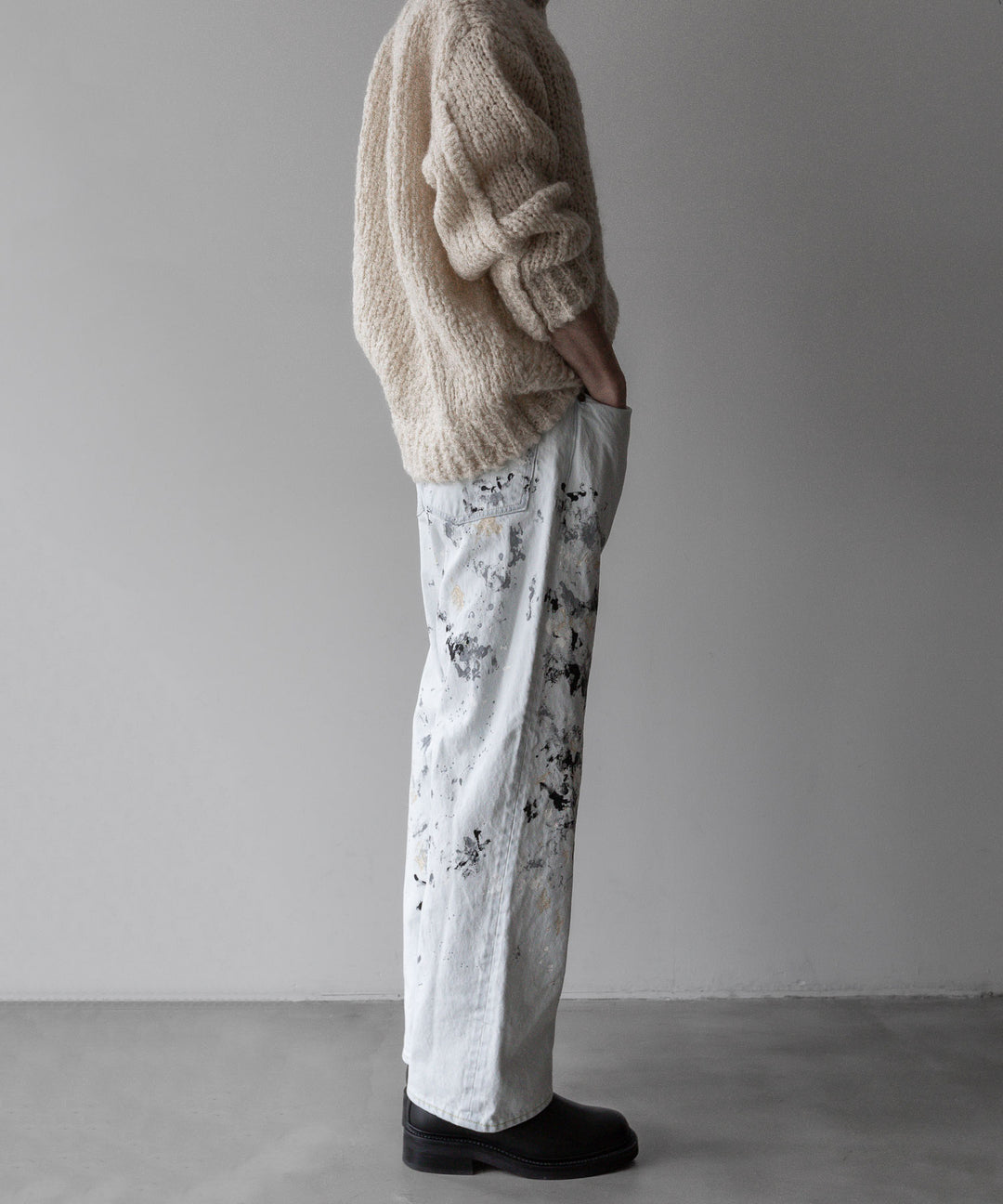 【INTÉRIM】インテリムのMILK PAINT WWII 1943 HEAVY KIBATA SHUTTLE DENIM JEANS - P.B.WHITE公式通販サイトsession福岡セレクトショップ