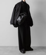 画像をギャラリービューアに読み込む, ssstein(シュタイン)のOVERSIZED LAYERED COMBINATION JACKET - BLACKの公式通販サイトsession福岡セレクトショップ
