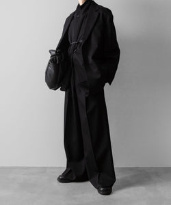 ssstein(シュタイン)のOVERSIZED LAYERED COMBINATION JACKET - BLACKの公式通販サイトsession福岡セレクトショップ