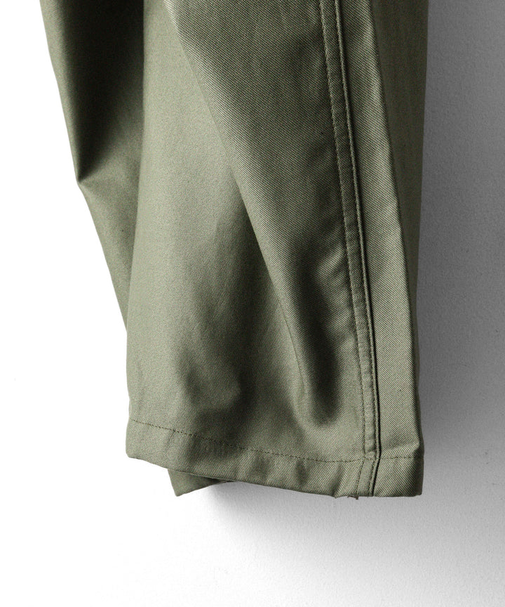 INTÉRIM インテリムGIZA BACK SATIN FRENCH AIR FORCE MECHANIC PANTSのOLIVE 公式通販サイトsession福岡セレクトショップ