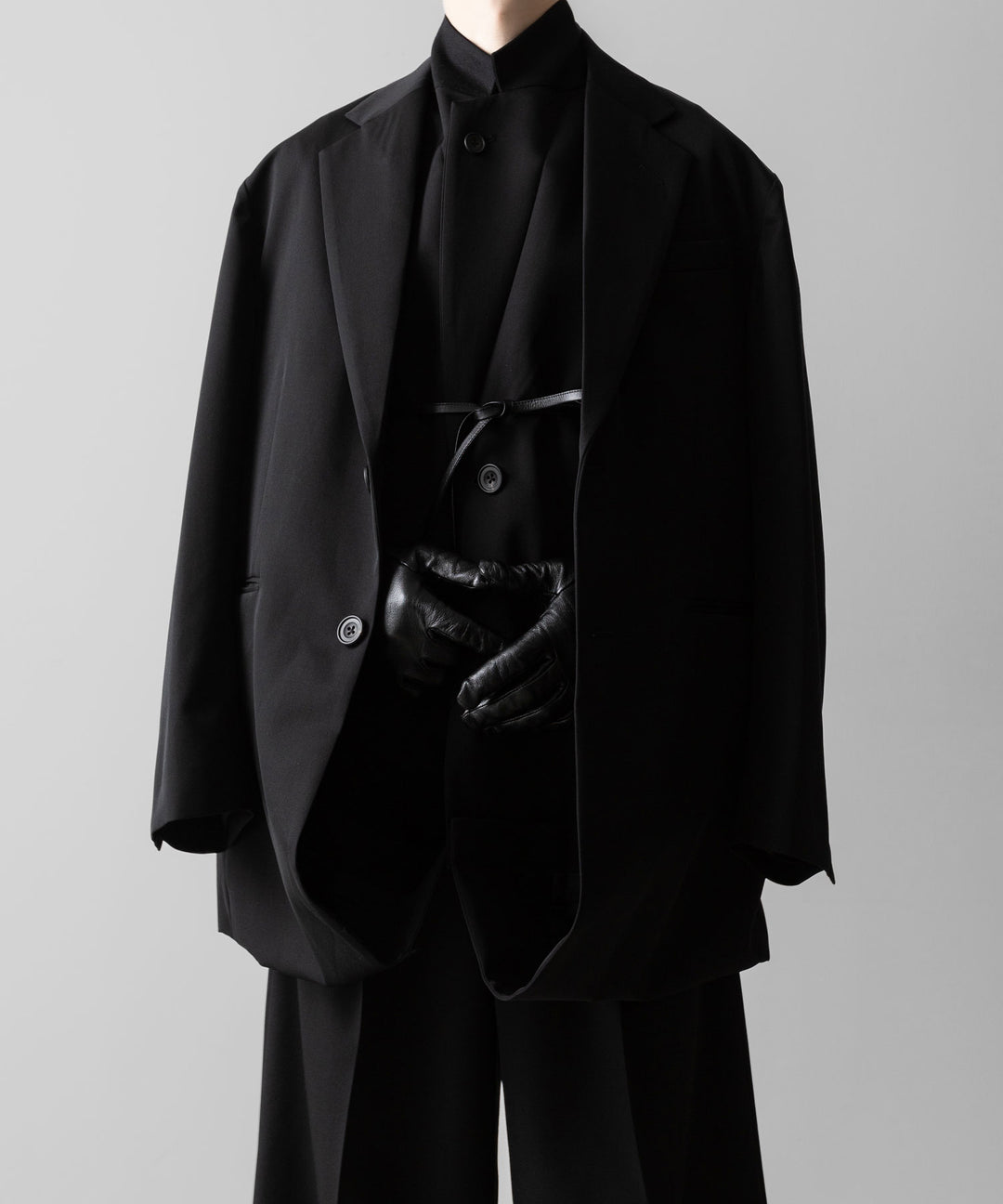 ssstein(シュタイン)のOVERSIZED LAYERED COMBINATION JACKET - BLACKの公式通販サイトsession福岡セレクトショップ