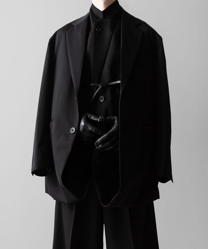 ssstein(シュタイン)のOVERSIZED LAYERED COMBINATION JACKET - BLACKの公式通販サイトsession福岡セレクトショップ