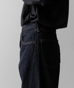 画像をギャラリービューアに読み込む, ssstein(シュタイン)のDEFORMATION WIDE ECO DENIM JEANS - INDIGO(ONE WASH)の公式通販サイトsession福岡セレクトショップ
