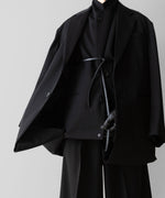 画像をギャラリービューアに読み込む, ssstein(シュタイン)のOVERSIZED LAYERED COMBINATION JACKET - BLACKの公式通販サイトsession福岡セレクトショップ
