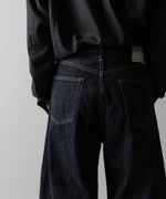 画像をギャラリービューアに読み込む, ssstein(シュタイン)のDEFORMATION WIDE ECO DENIM JEANS - INDIGO(ONE WASH)の公式通販サイトsession福岡セレクトショップ
