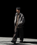 画像をギャラリービューアに読み込む, ssstein(シュタイン)のLY/VIS CHECK OVERSIZED LS SHIRT - BROWN OMBREの公式通販サイトsession福岡セレクトショップ
