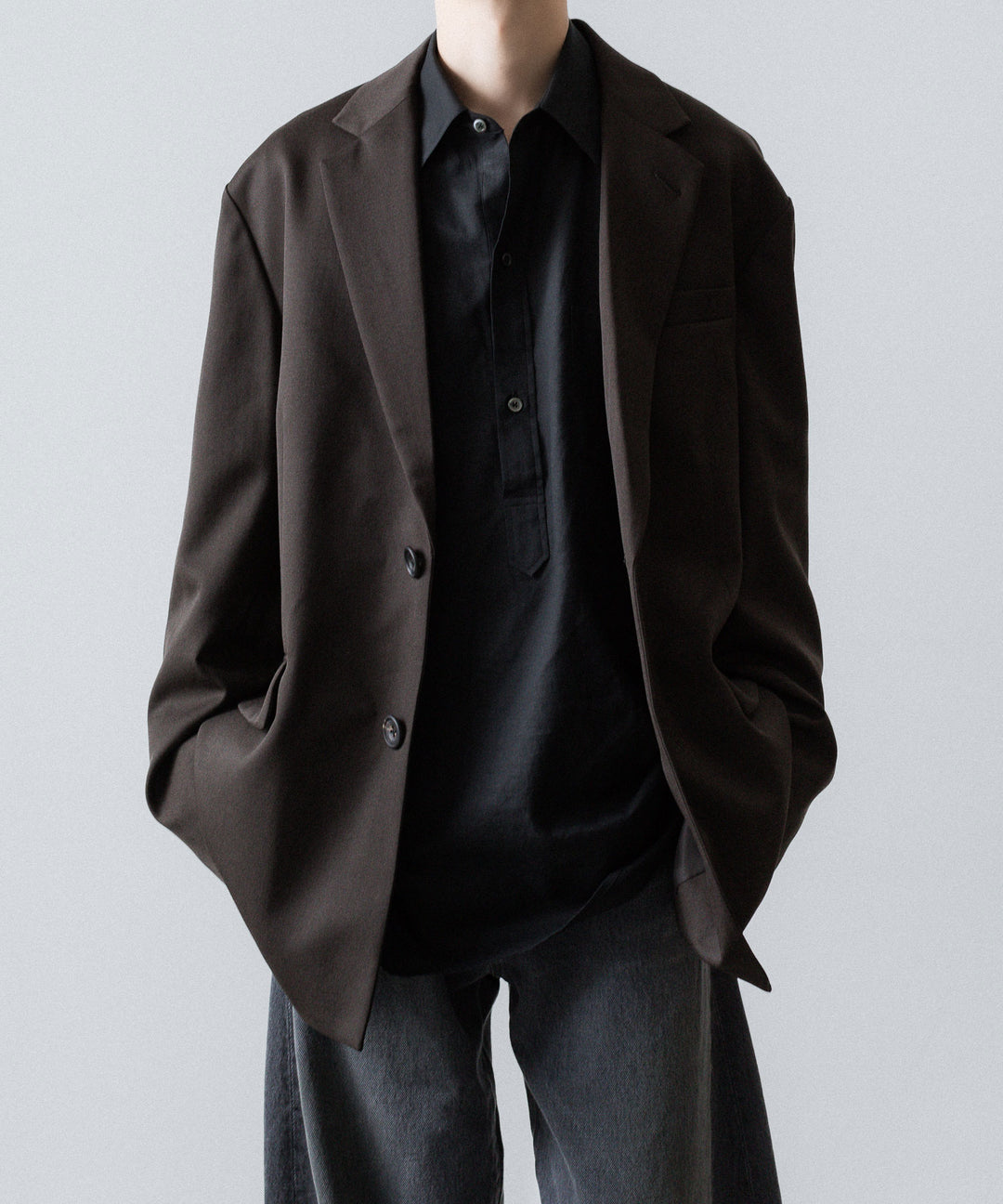 ssstein(シュタイン)のDEFORMATION WIDE DENIM JEANS - GREYの公式通販サイトsession福岡セレクトショップ