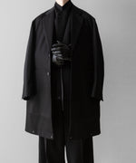 画像をギャラリービューアに読み込む, ssstein(シュタイン)のOVERSIZED LAYERED COMBINATION JACKET - BLACKの公式通販サイトsession福岡セレクトショップ
