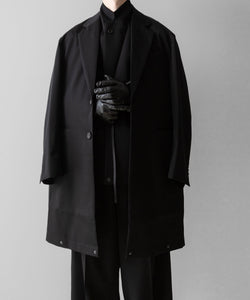 ssstein(シュタイン)のOVERSIZED LAYERED COMBINATION JACKET - BLACKの公式通販サイトsession福岡セレクトショップ