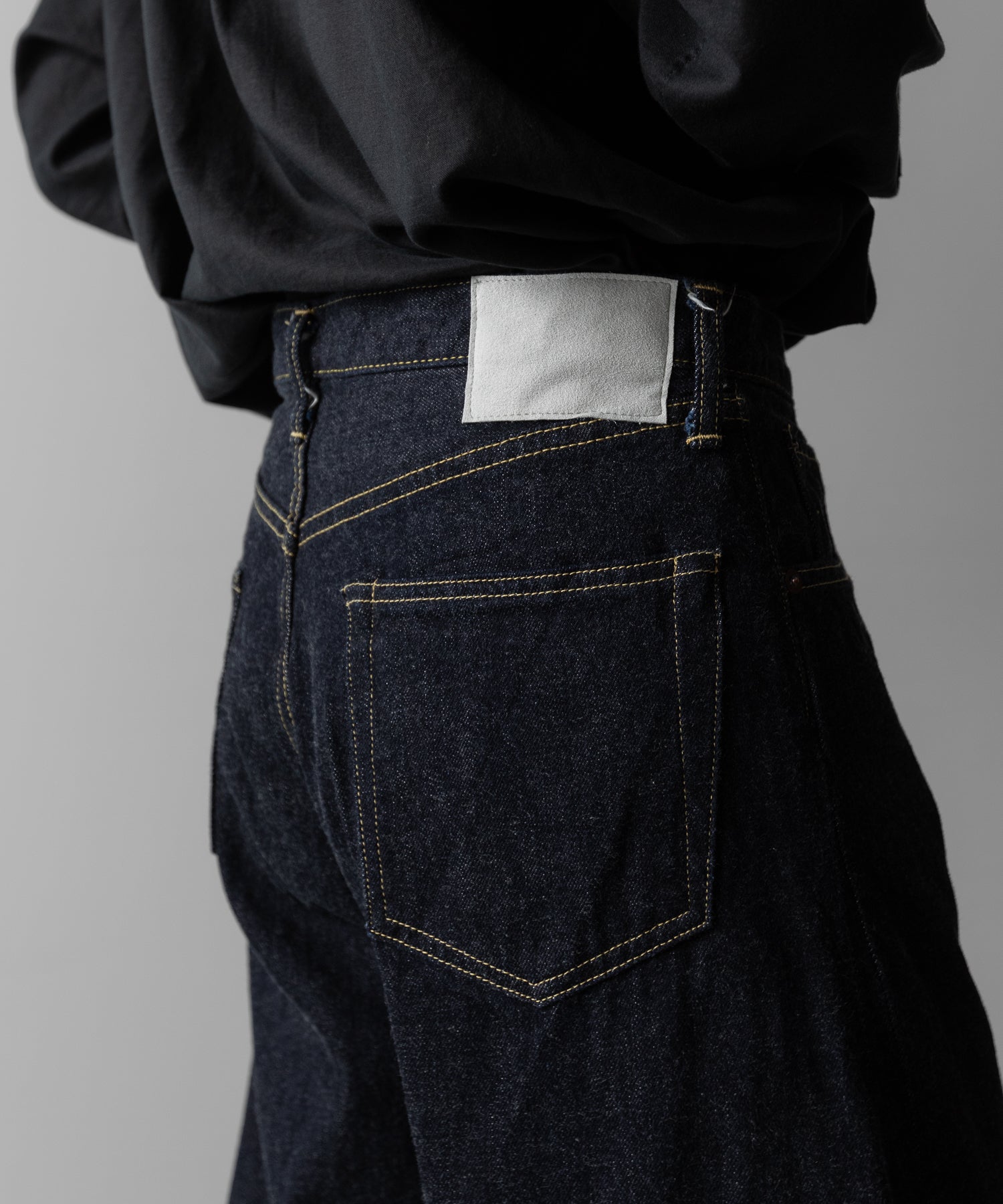 ssstein(シュタイン)のDEFORMATION WIDE ECO DENIM JEANS - INDIGO(ONE WASH)の公式通販サイトsession福岡セレクトショップ