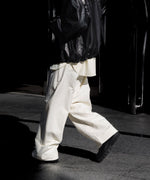 画像をギャラリービューアに読み込む, ssstein(シュタイン)のDOUBLE WEAVE COTTON ROUND PANTS - CREAMの公式通販サイトsession福岡セレクトショップ
