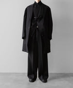 画像をギャラリービューアに読み込む, ssstein(シュタイン)のOVERSIZED LAYERED COMBINATION JACKET - BLACKの公式通販サイトsession福岡セレクトショップ
