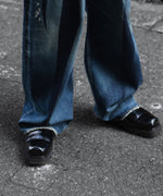画像をギャラリービューアに読み込む, SUBLATIONS サブレーションズの2TUCK WIDE DENIM PANTS &quot;ENTASIS MK-Ⅱ&quot;のUSED INDIGO 公式通販サイトsession福岡セレクトショップ
