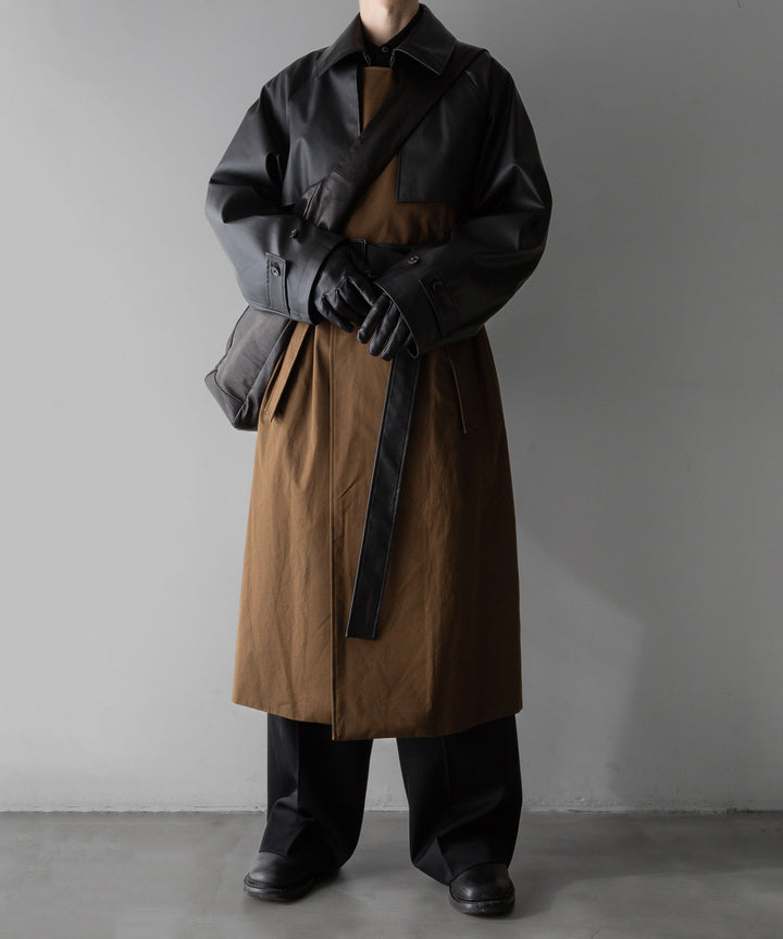 stein(シュタイン)の24SSコレクションLONG WIDE TROUSERSのBLACK  sessionセッション福岡セレクトショップ 公式通販サイト