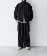 画像をギャラリービューアに読み込む, 【KANEMASA PHIL.】28G CUPRO ZIP SWEAT - BLACK
