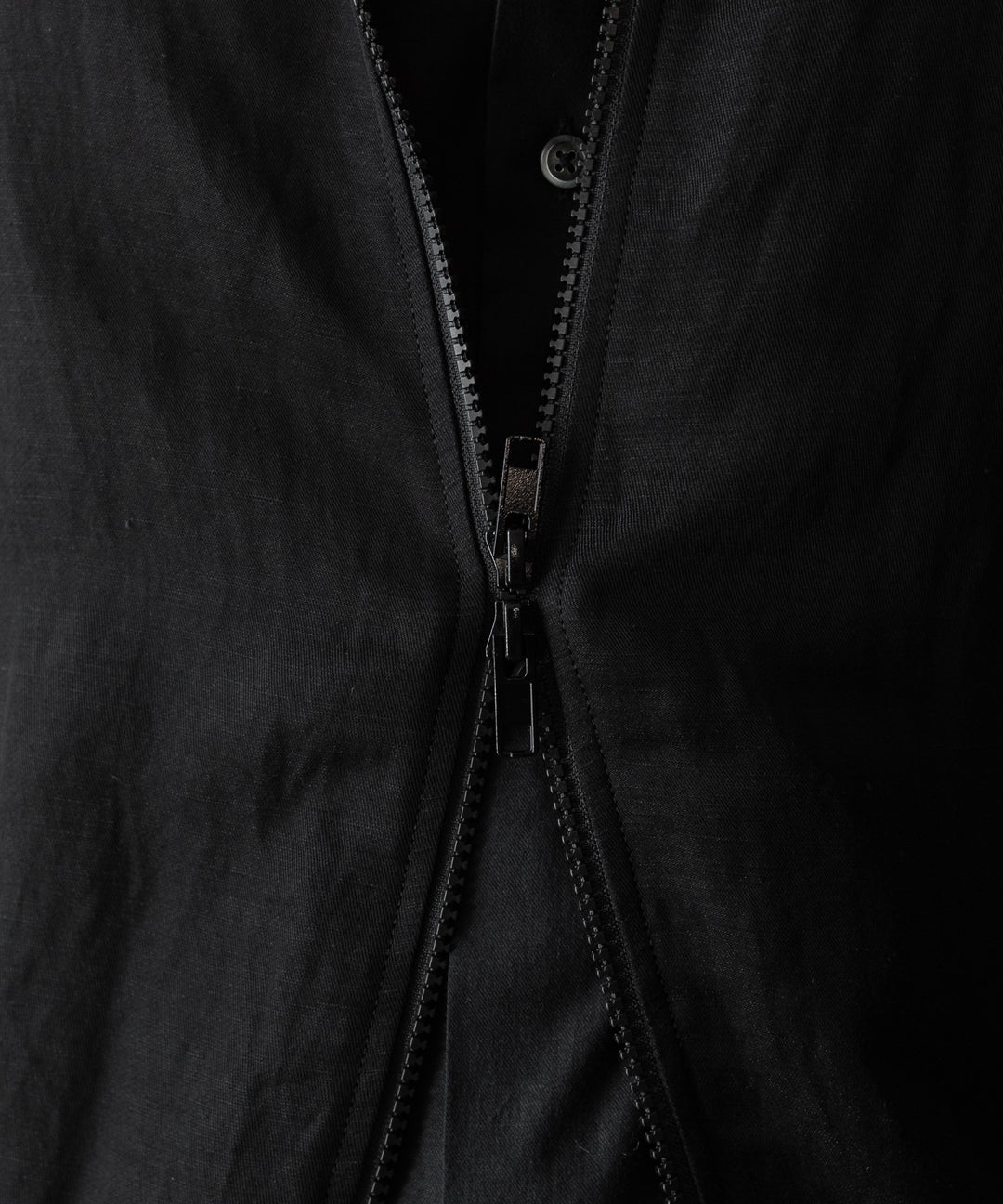 ssstein(シュタイン)のVIS/LI TWILL SHIRRED LIGHT ZIP JACKET - BLACKの公式通販サイトsession福岡セレクトショップ