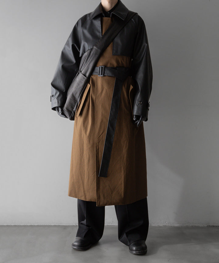 stein(シュタイン)の24SSコレクションSHOULDER BAGのBLACK(LEATHER) 公式通販サイトsession福岡セレクトショップ