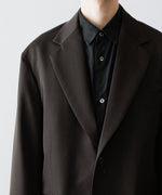 画像をギャラリービューアに読み込む, ssstein(シュタイン)のOVERSIZED SINGLE BREASTED LONG JACKET - DARK BROWNの公式通販サイトsession福岡セレクトショップ
