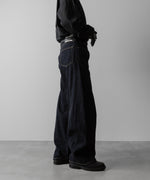 画像をギャラリービューアに読み込む, ssstein(シュタイン)のDEFORMATION WIDE ECO DENIM JEANS - INDIGO(ONE WASH)の公式通販サイトsession福岡セレクトショップ
