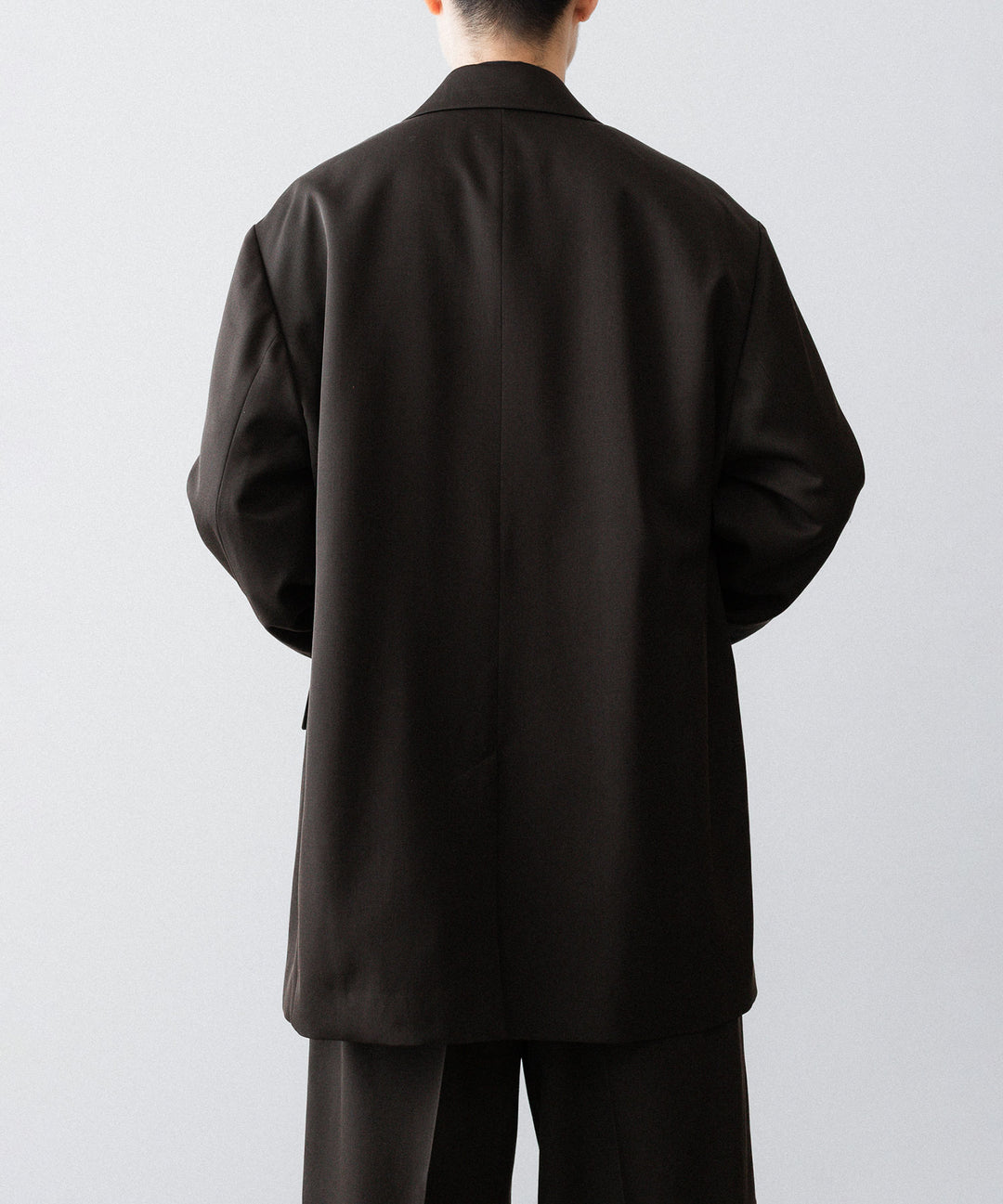 ssstein(シュタイン)のOVERSIZED SINGLE BREASTED LONG JACKET - DARK BROWNの公式通販サイトsession福岡セレクトショップ
