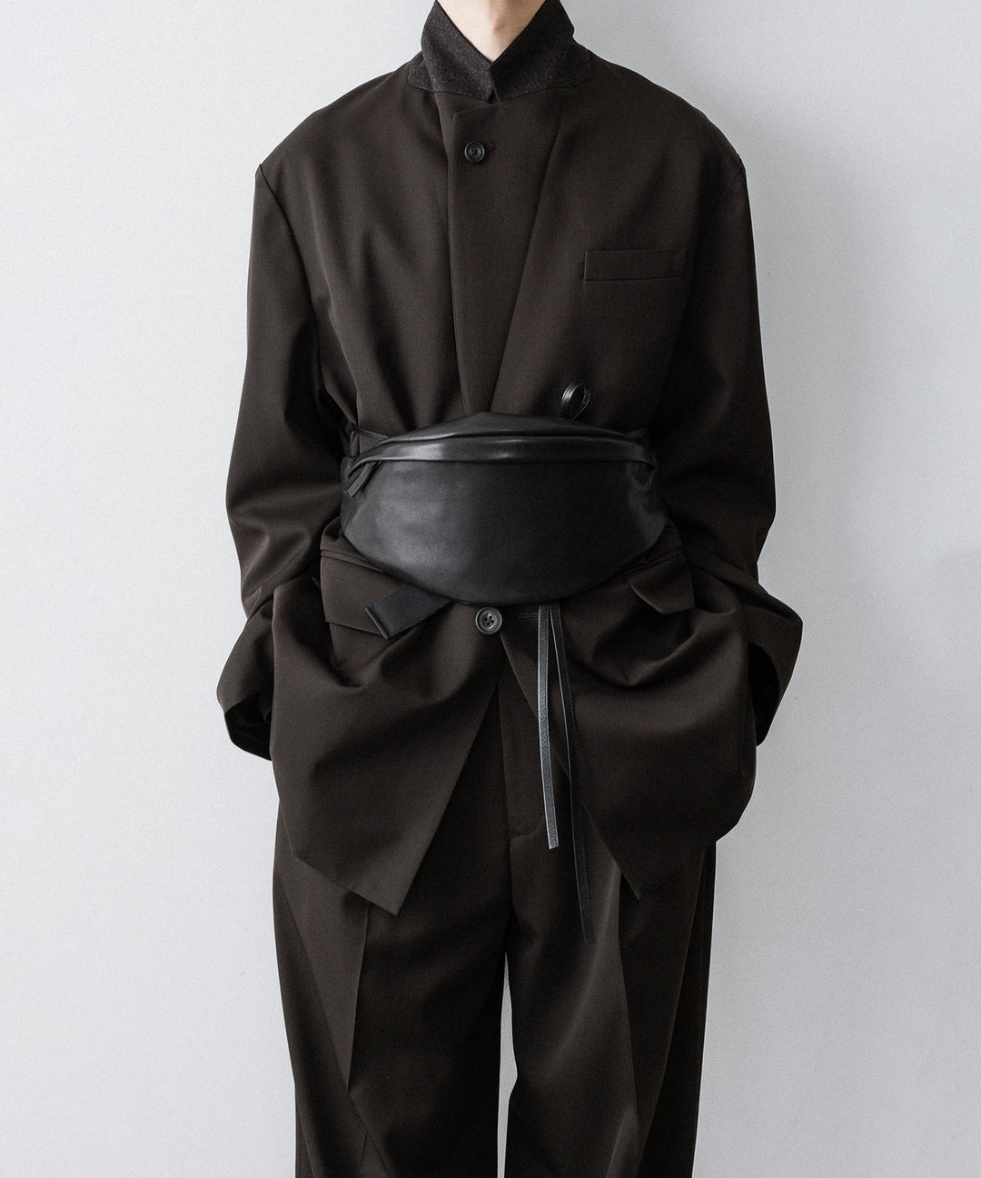 ssstein(シュタイン)のOVERSIZED SINGLE BREASTED LONG JACKET - DARK BROWNの公式通販サイトsession福岡セレクトショップ