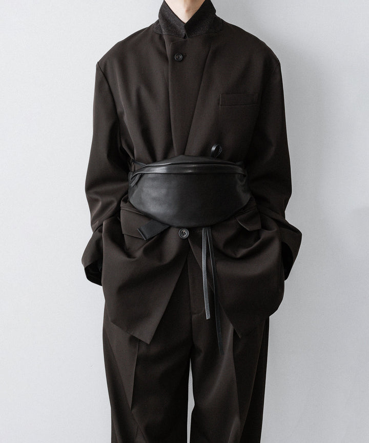 ssstein(シュタイン)のOVERSIZED SINGLE BREASTED LONG JACKET - DARK BROWNの公式通販サイトsession福岡セレクトショップ