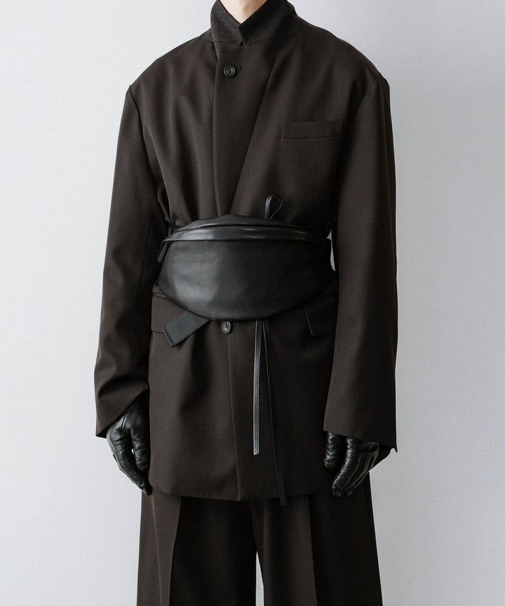 ssstein(シュタイン)のOVERSIZED SINGLE BREASTED LONG JACKET - DARK BROWNの公式通販サイトsession福岡セレクトショップ