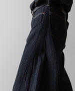 画像をギャラリービューアに読み込む, ssstein(シュタイン)のDEFORMATION WIDE ECO DENIM JEANS - INDIGO(ONE WASH)の公式通販サイトsession福岡セレクトショップ
