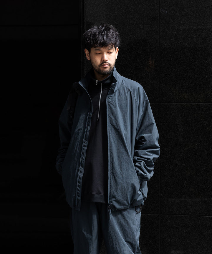 stein(シュタイン)の23AWコレクションWINDBREAKER STAND COLLAR JACKETのDARK GREY 公式通販サイトsession福岡セレクトショップstein(シュタイン)の23AWコレクションWINDBREAKER STAND COLLAR JACKETのDARK GREY 公式通販サイトsession福岡セレクトショップ