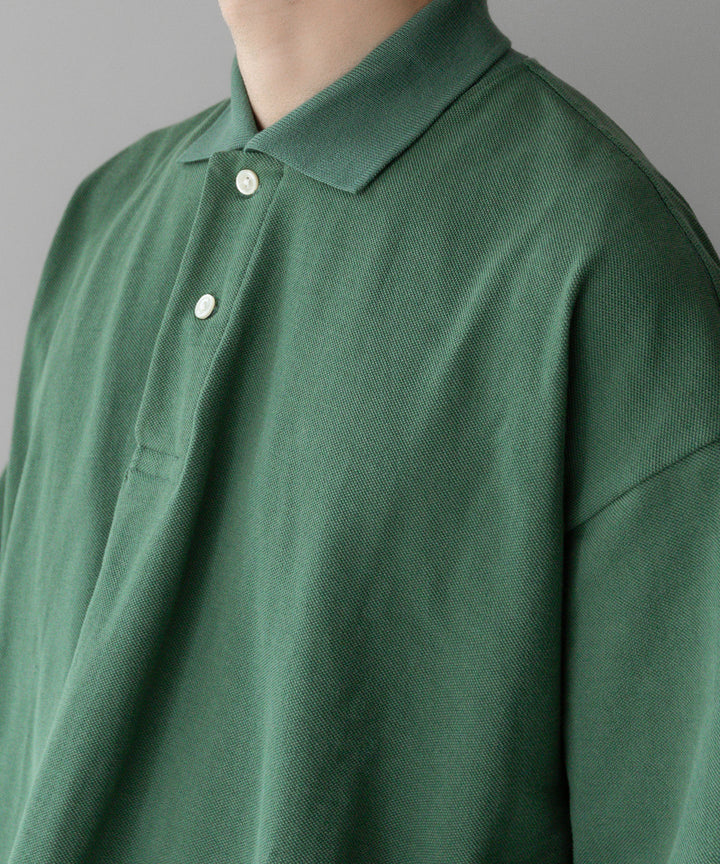 INTÉRIM - インテリムのHYPER BIG TANGIS PIQUE POLO SHIRTのL.GREEN公式通販サイトsession福岡セレクトショップ