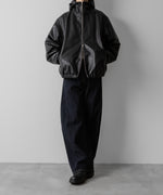 画像をギャラリービューアに読み込む, ssstein(シュタイン)のLEATHER HOODED SHORT JACKET - BLACKの公式通販サイトsession福岡セレクトショップ
