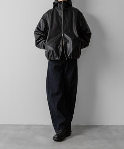 ssstein(シュタイン)のLEATHER HOODED SHORT JACKET - BLACKの公式通販サイトsession福岡セレクトショップ