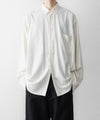 【INTÉRIM】 SILK NOIL HYPER BIG L/S REGULAR SHIRT - NATURAL